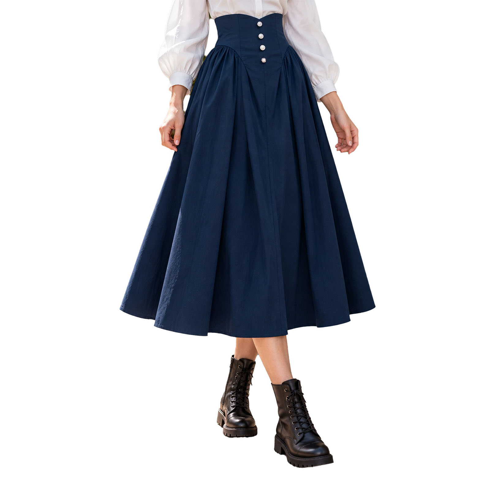 レディース、中世ルネサンス風、ヴィクトリア朝風スカート、ハイ - Skirts のレビューと価格