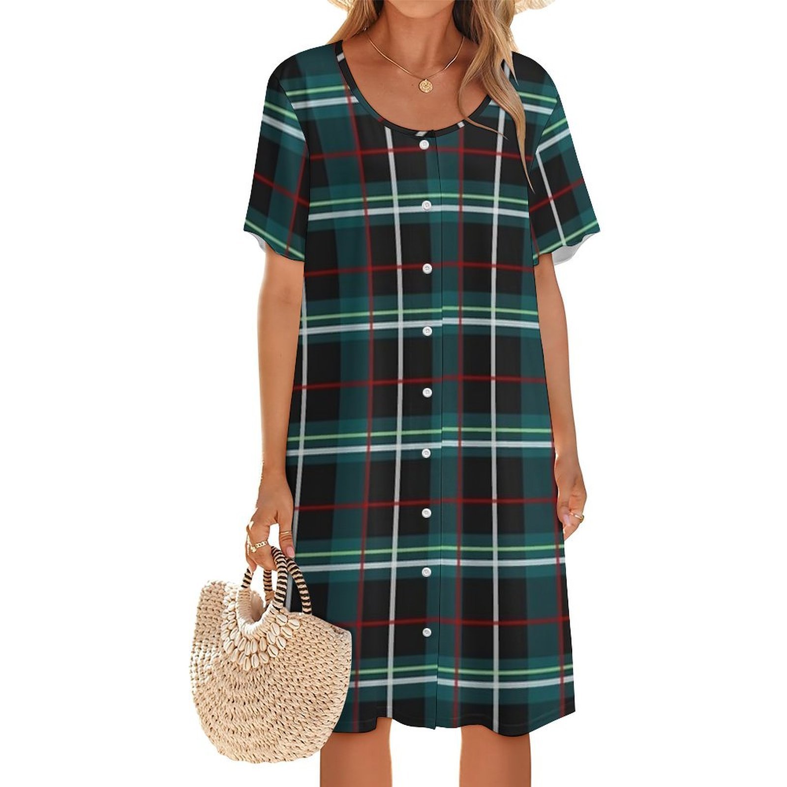 フランキー・シュタインの「ファーストウェーブ」ドレスパターン - Korean Style A Line Shirt Dress のレビューと価格