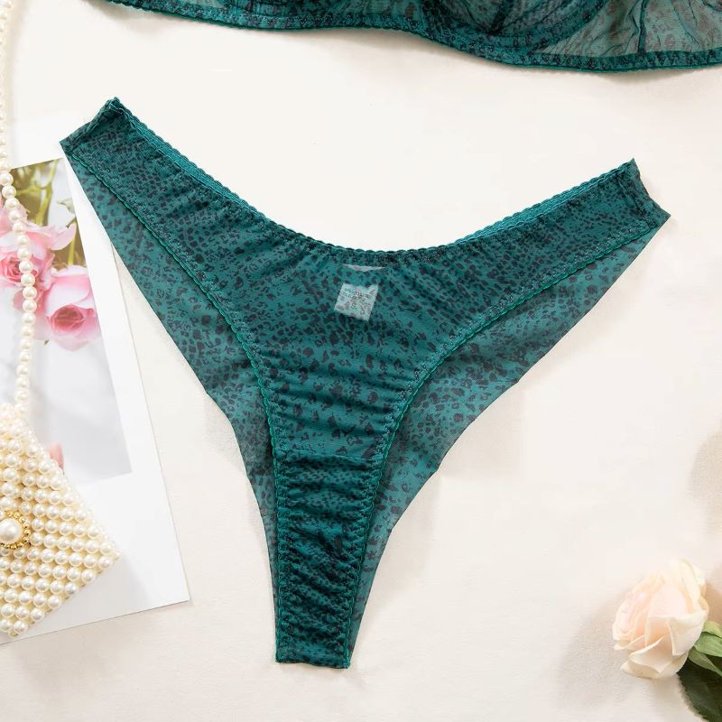 2 ピース/セット女性ランジェリーギャザリング超薄型メッシュ - Lingerie のレビューと価格